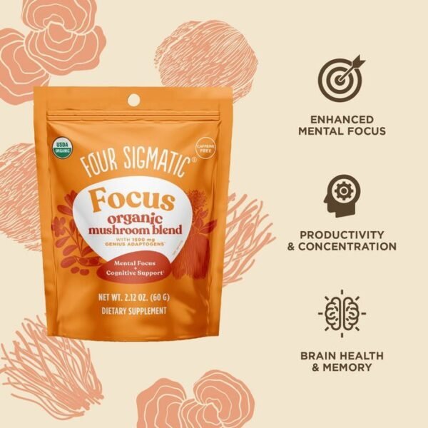 Four Sigmatic Organic Focus Mushroom Blend - Image 2