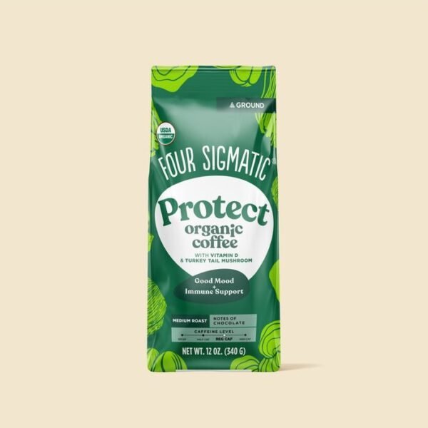 Four Sigmatic Organic Protect Ground Coffee Bag