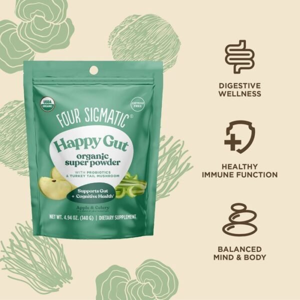 Four Sigmatic Organic Happy Gut Super Powder - Image 2